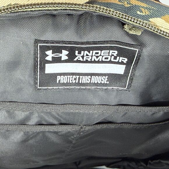 Under Armour UA Storm Hustle Sport Backpack 15" Laptop Marine OD Green Camo NEW - Picture 13 of 14